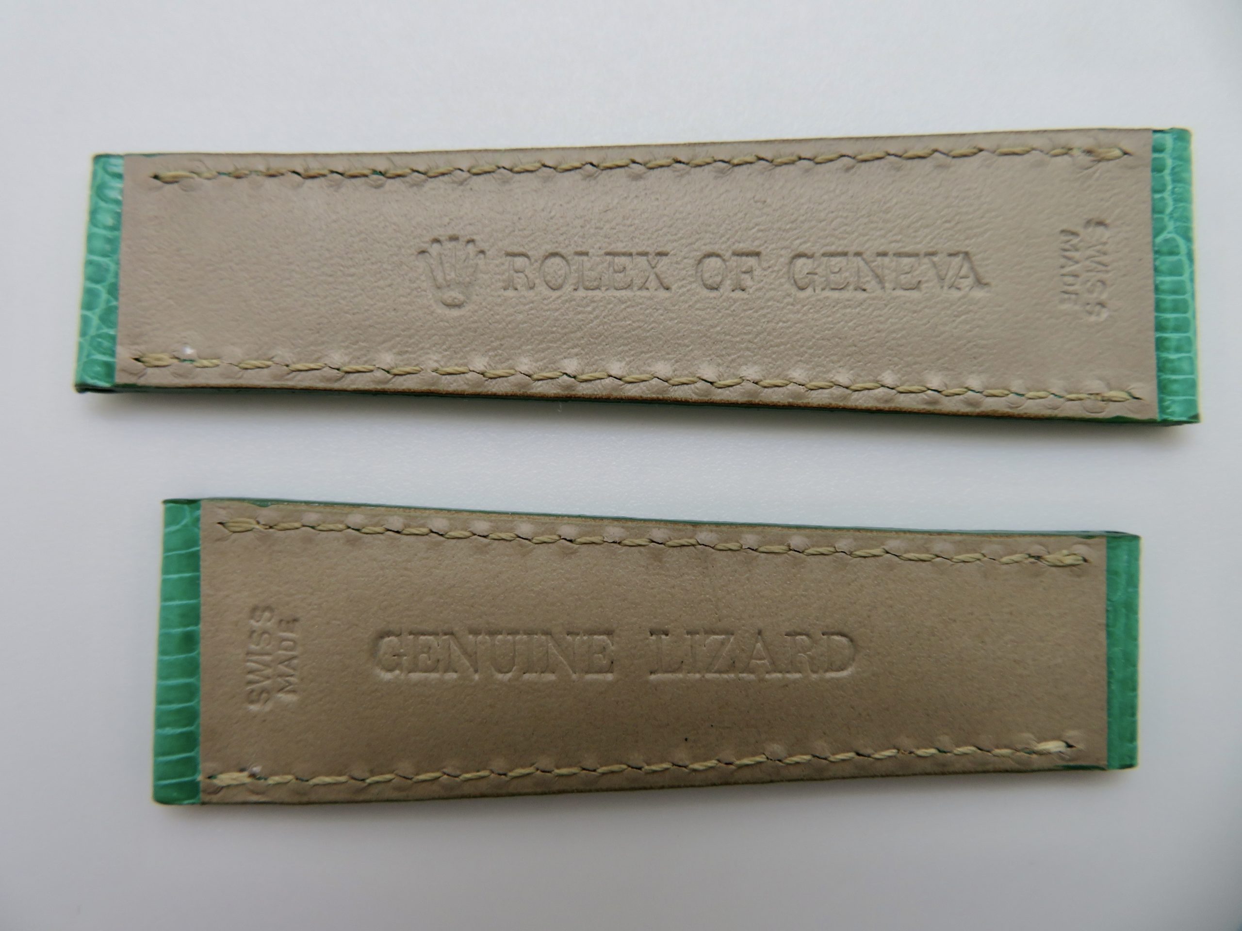 Rolex Daytona Genuine Lizard Green Strap for Beach Series 16519